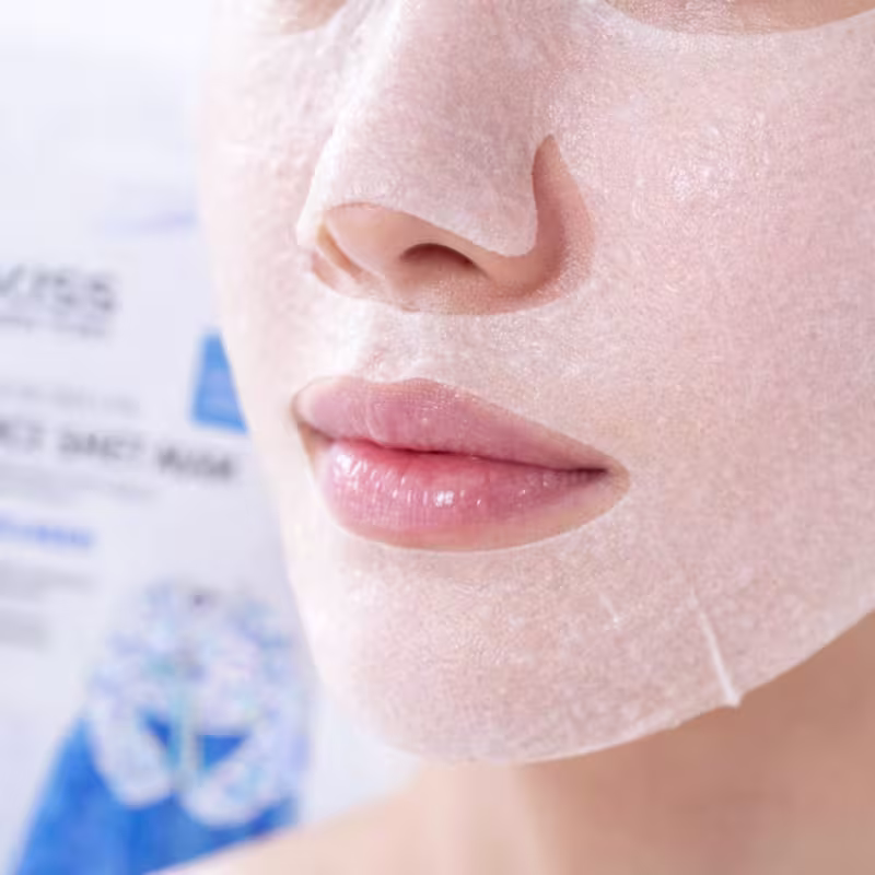 Máscara Facial Coreana Kiss Ny Face Sheet Mask Collagen Colágeno Kkf02