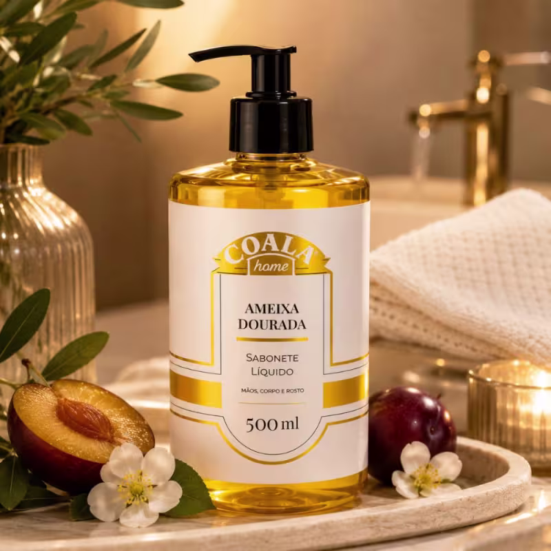 Sabonete Líquido Coala Home Ameixa Dourada 500ml