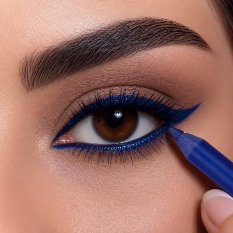 Lápis Apontável Para Os Olhos Luisance Metalize Azul Galactic L5209