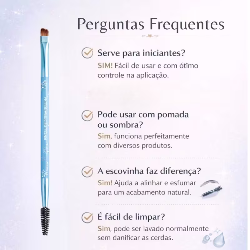 Pincel De Sobrancelha Fenzza Disney Princesa Dis326