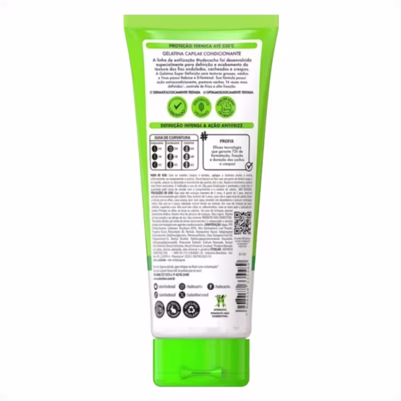 Gelatina Capilar Salon Line #ToDeCacho Super Definição 200g