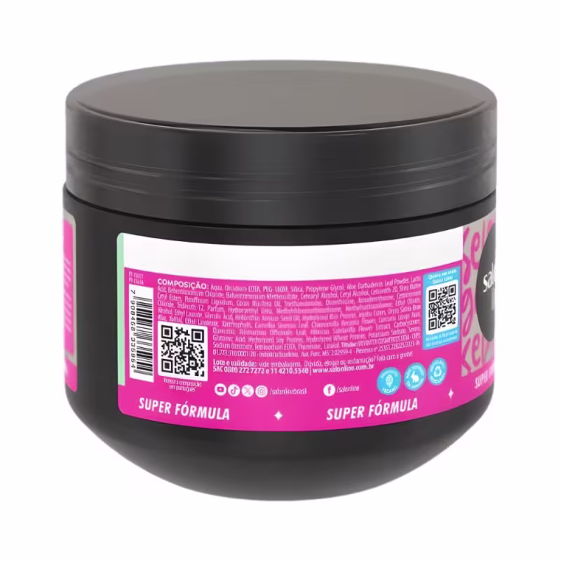 Máscara Capilar Salon Line Top Coat Liso Ostentação Selagem Máxima Em Minutos 300g