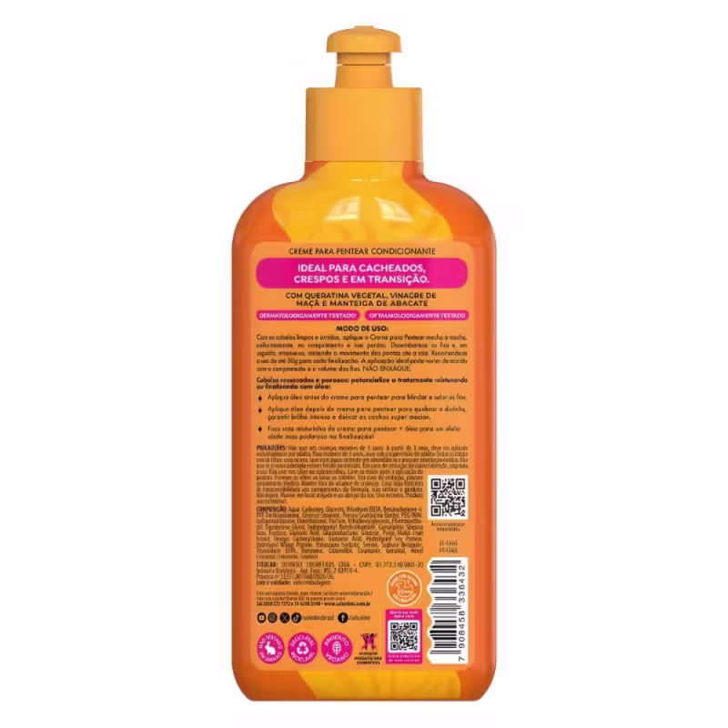 Creme Para Pentear Salon Line Gelatina + Definição Extraordinária 300g