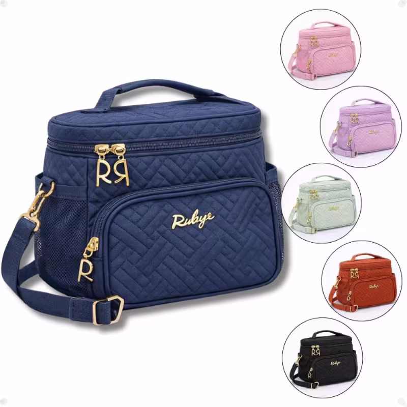 Necessaire Térmica com Alça Ruby´s Necf-141b Rosa Claro