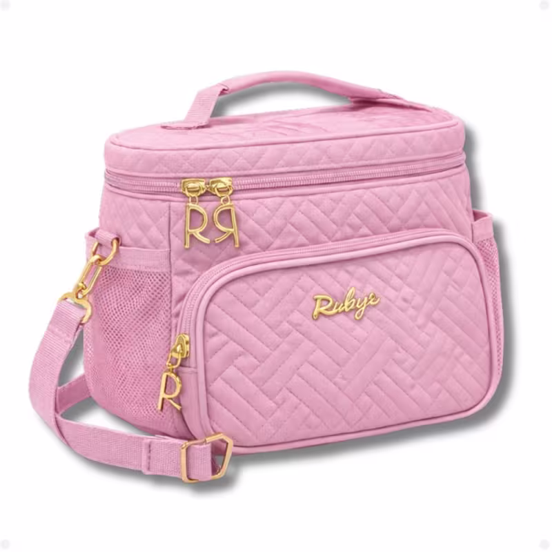 Necessaire Térmica com Alça Ruby´s Necf-141b Rosa Claro