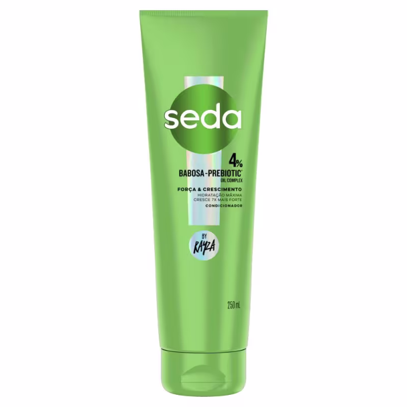 Condicionador Seda By Rayza Babosa-Prebiotic Força e Crescimento 250ml