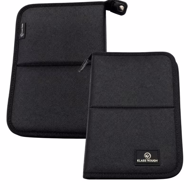 Estojo Porta Pincéis Klass Vough Preto Ref. 4520
