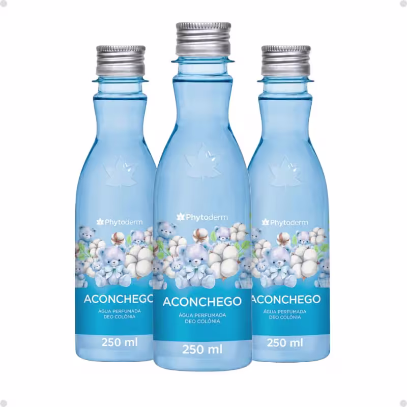 Kit Phytoderm Aconchego: 3 Águas Perfumadas Deo Colônia 250ml