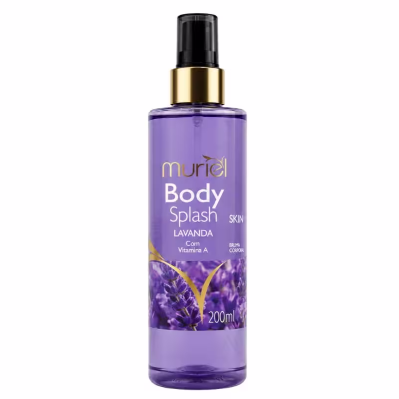 Body Splash Muriel Skin Lavanda Com Vitamina A 200ml