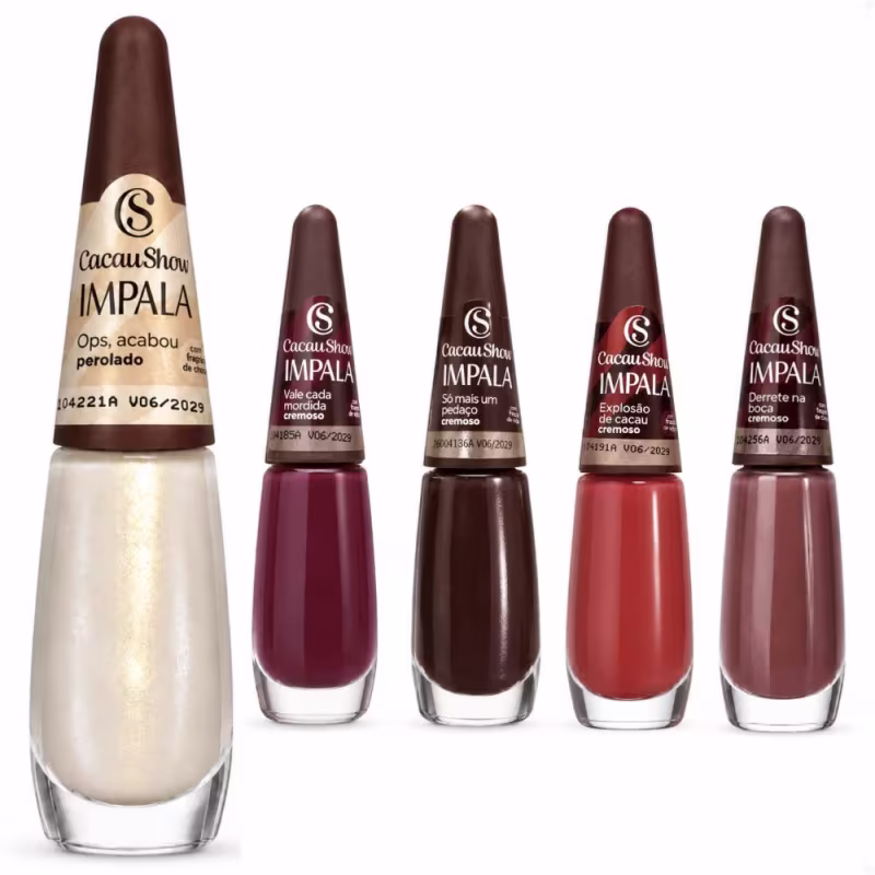 Esmalte Impala Cacau Show 7,5ml  Vale Cada Mordida