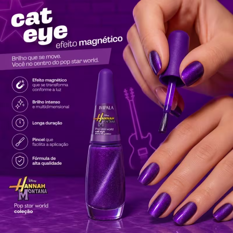 Esmalte Metalizado Impala Disney Channel Hannah Montana Country Girl
