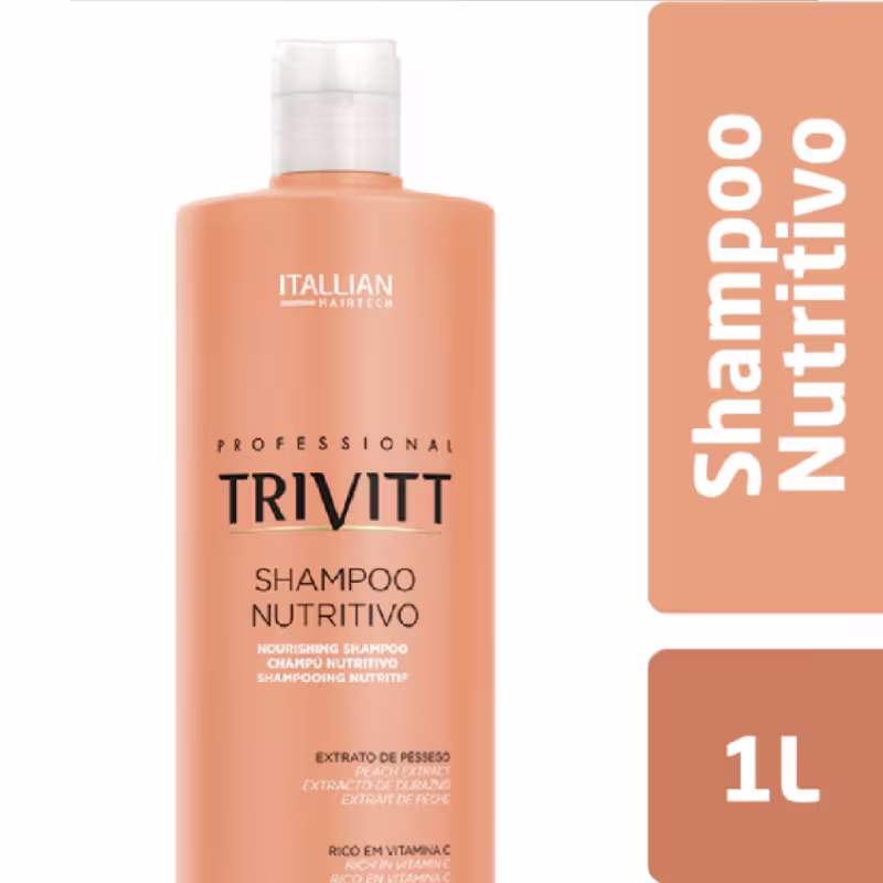 Trivitt Profissional Kit Shampoo Pós-Química Hidratação + Kit  Nutrição Intensiva – Brilho e Força