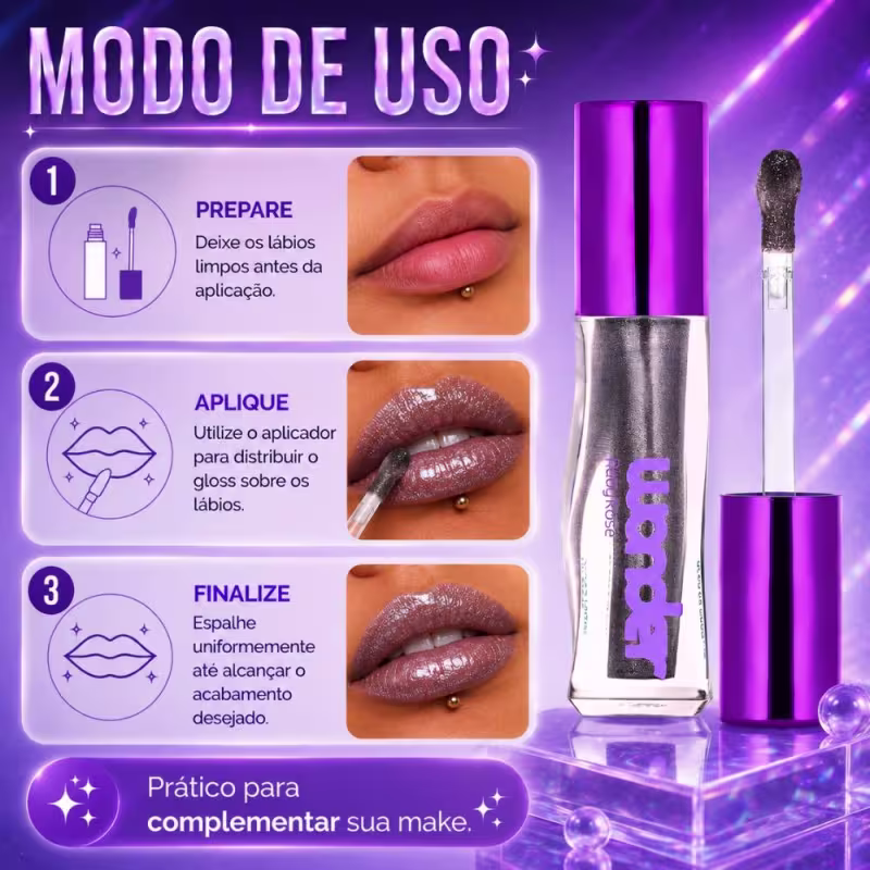 Gloss Labial Ruby Rose Wonder Lumen Noctiluca Hb-l6414-11