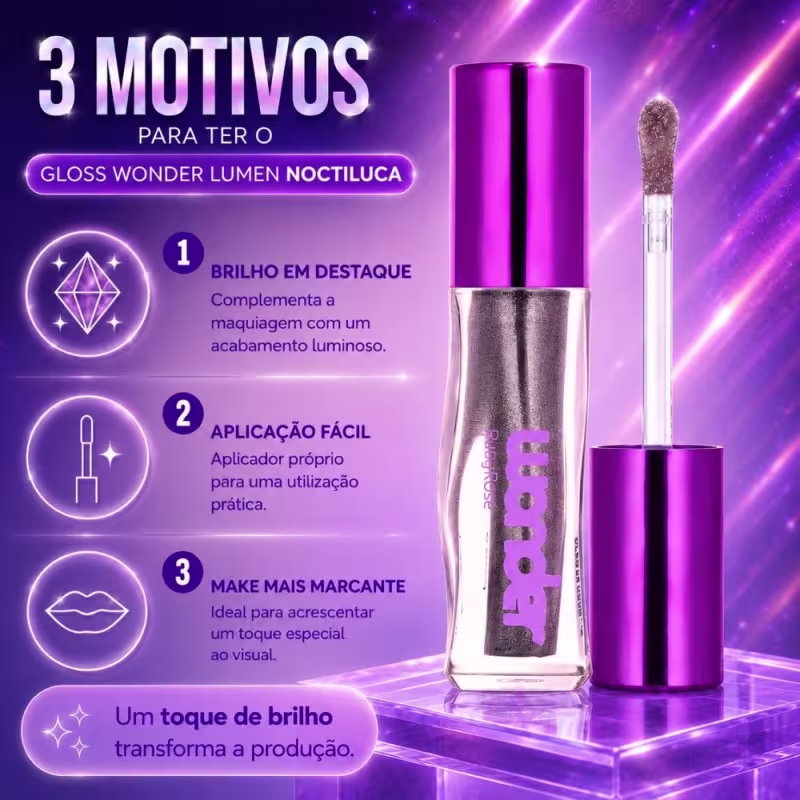 Gloss Labial Ruby Rose Wonder Lumen Noctiluca Hb-l6414-11