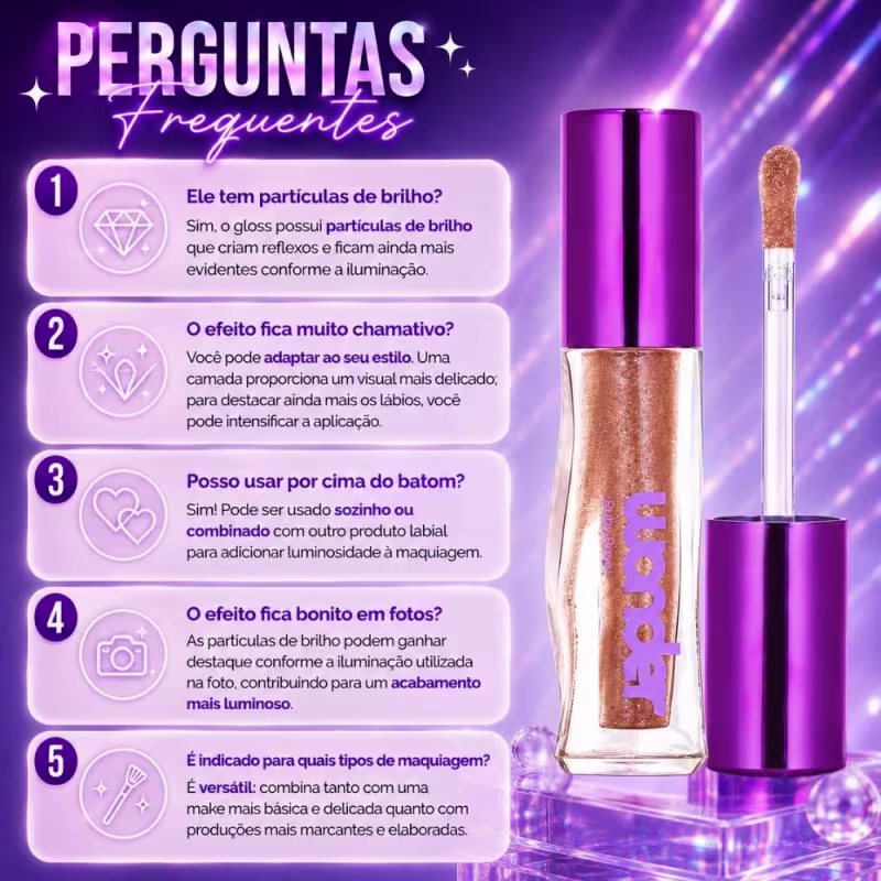 Gloss Labial Ruby Rose Wonder Lumen Burning Hb-l6414-9