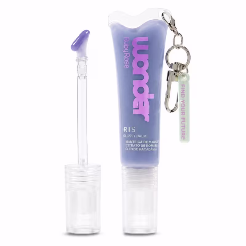Glossy Balm Ruby Rose Wonder Iris Dusky Challenger Com Chaveiro Hb-l6413-2