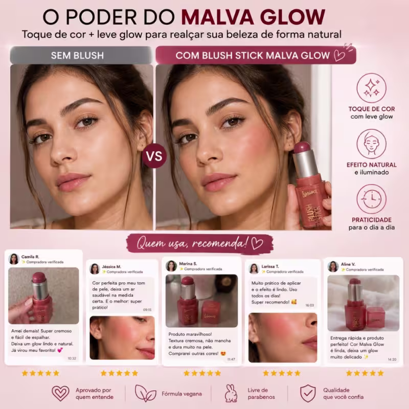 Blush Stick Luisance Malva Glow Ref.: L3300