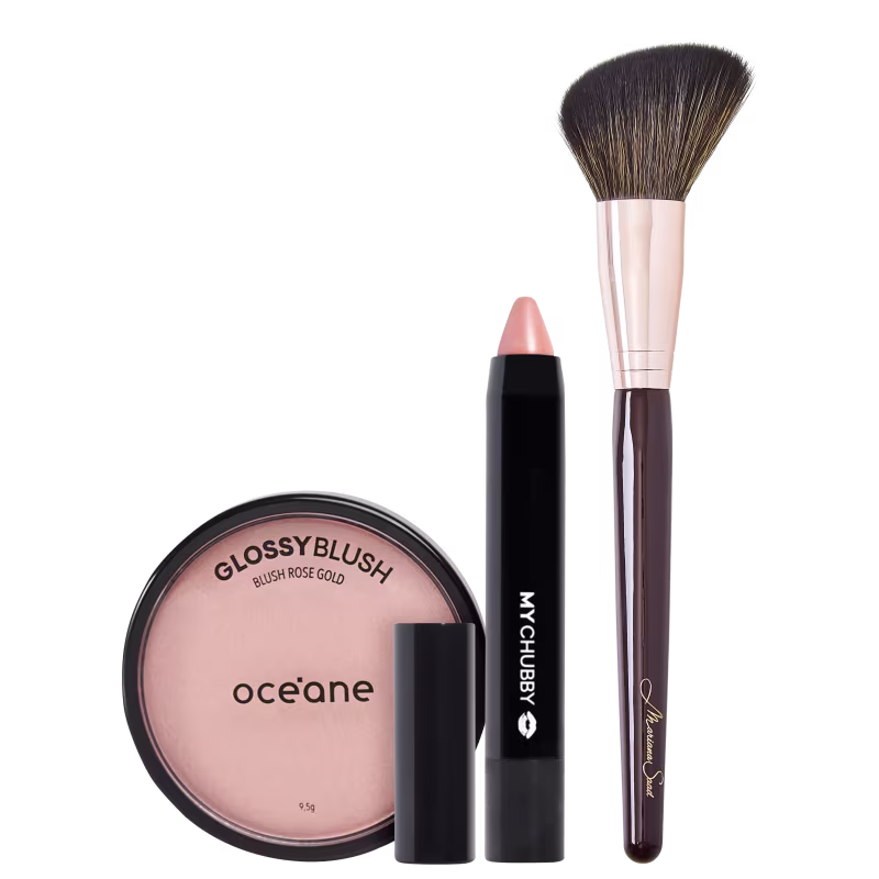 Kit Océane Glossy Naked (3 Produtos)