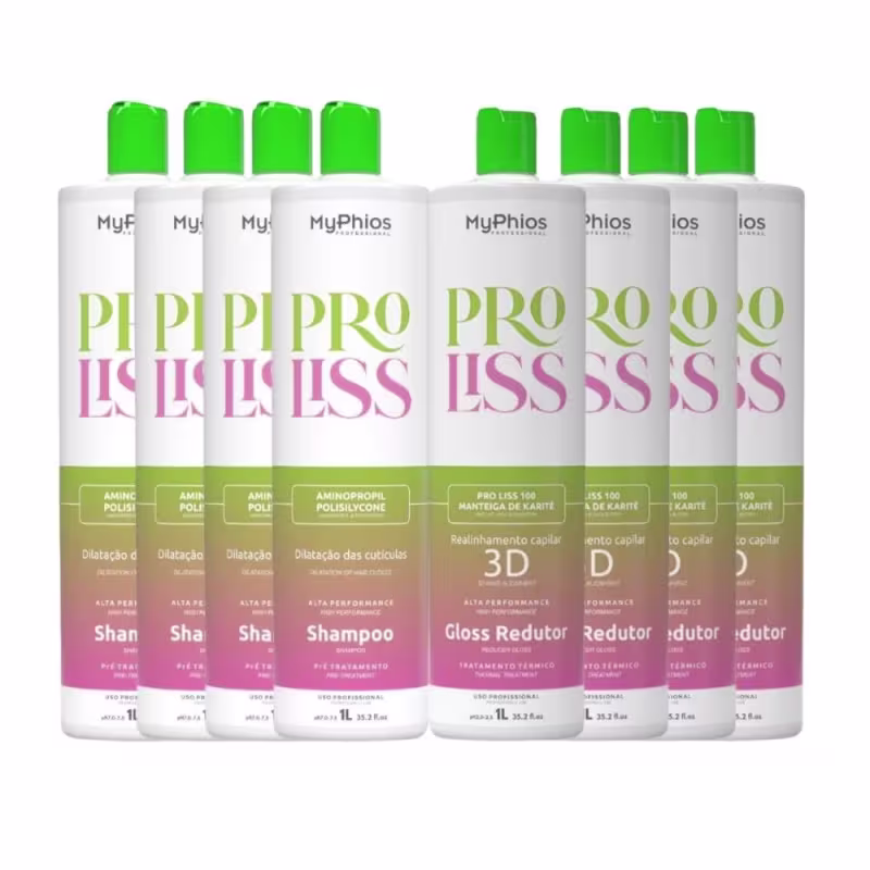 MyPhios ProLiss Kit 4 Realinhamento Capilar 1L