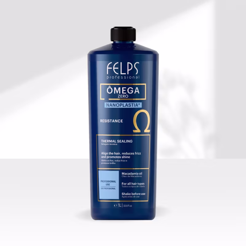 Felps Professional Omega Zero Unique Resistance Nanoplastia - Selagem Térmica 1L