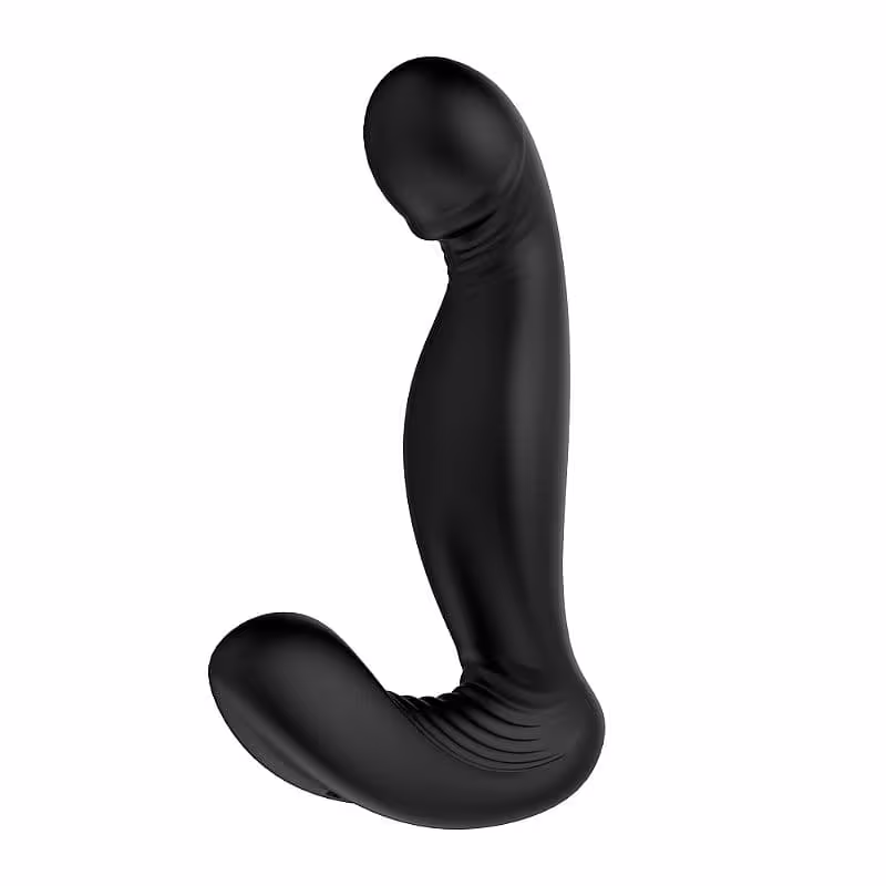 Massageador de Próstata com Cabeça Giratória e Controle Remoto Jiggle RCT S-Hande