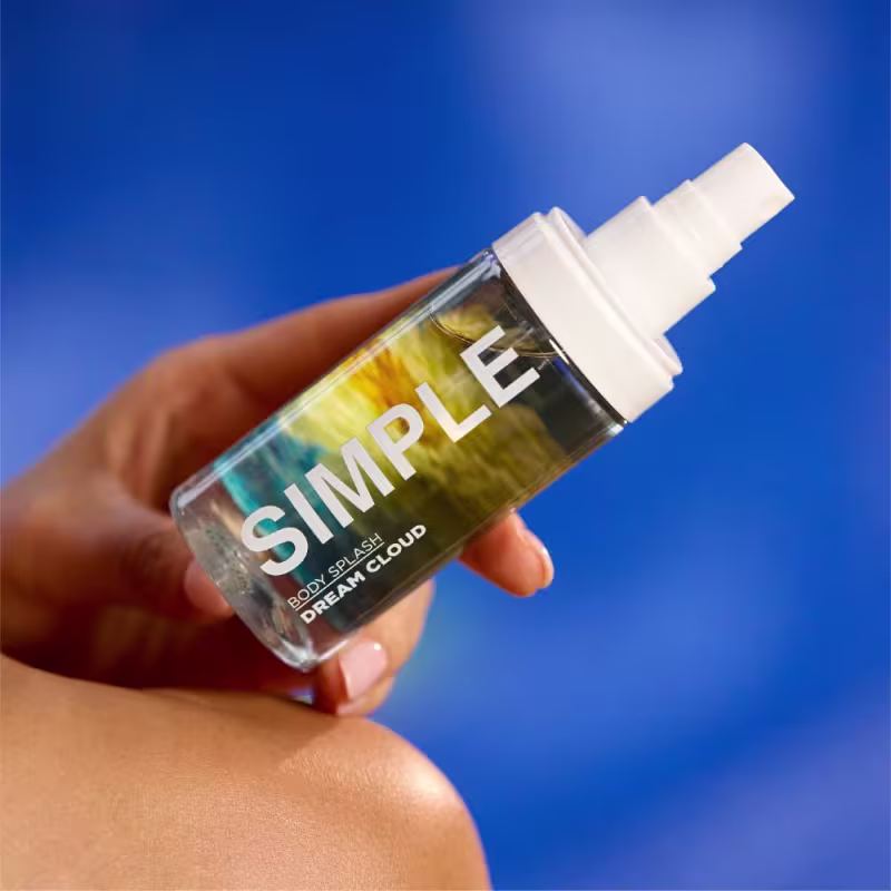 Body Splash Simple Organic Dream Cloud, 100ml.