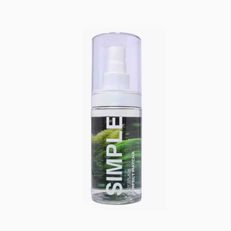 Body Splash Simple Organic Perfect Matcha, 100ml.