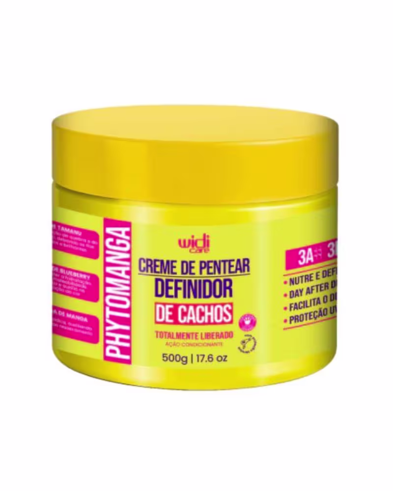WIDI CARE PHYTOMANGA DEFINIDOR DE CACHOS CREME PENTEAR 500G