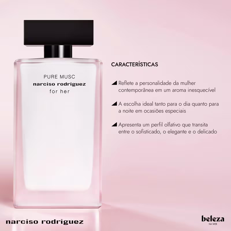Pure Musc For Her Narciso Rodriguez Eau de Parfum - Perfume Feminino 100ml