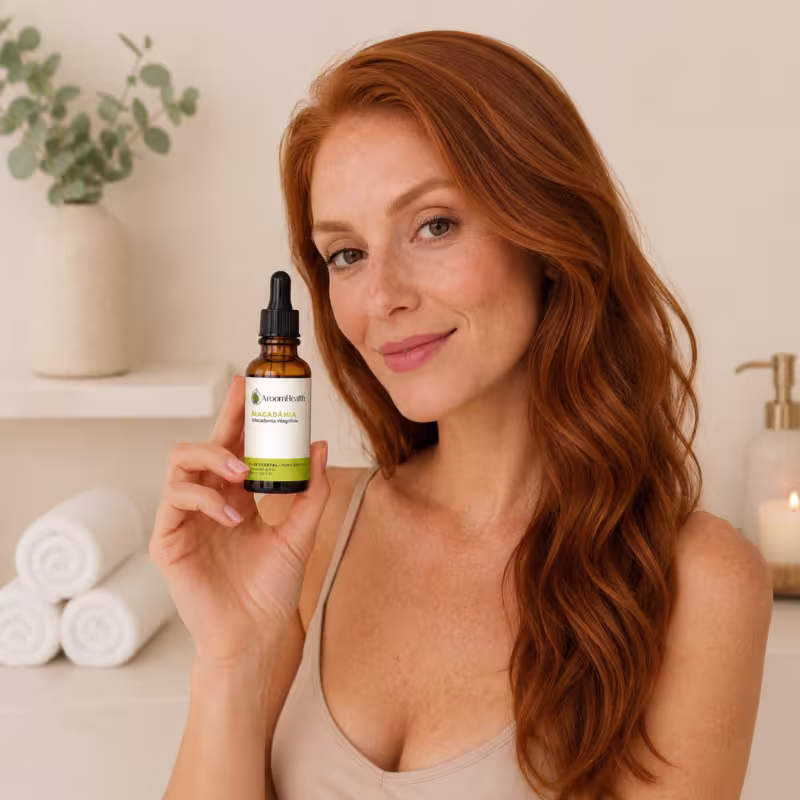 Óleo Vegetal Puro Natural de Macadâmia 30 ml
