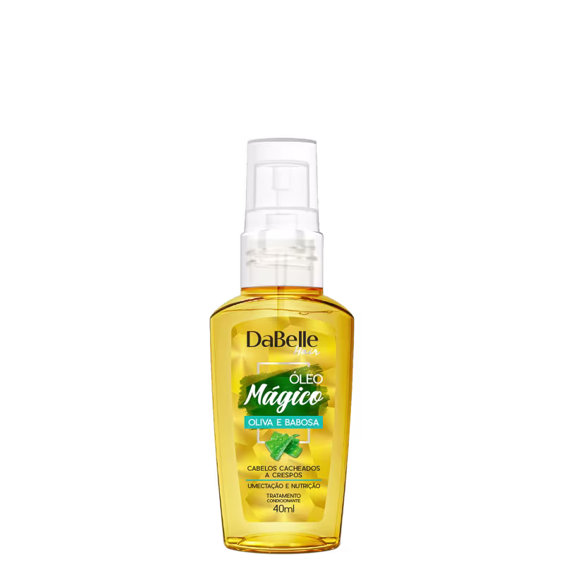 DaBelle Hair Óleo Mágico Oliva e Babosa - Óleo Capilar 40ml