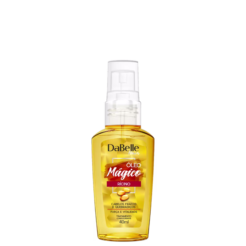 DaBelle Hair Óleo Mágico Rícino - Óleo Capilar 40ml