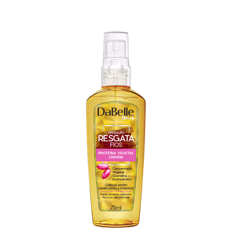 DaBelle Hair Resgata Fios Proteína Líquida - Fluído de Tratamento 75ml