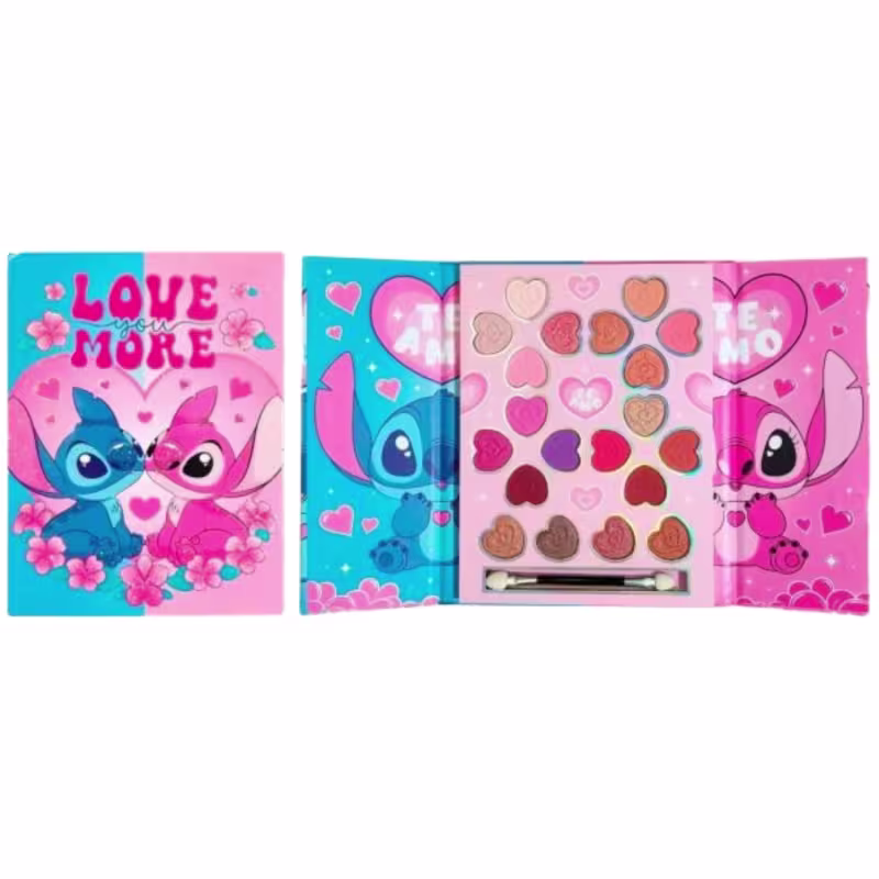 Stitch Love You More - Paleta de Sombras 20 Cores