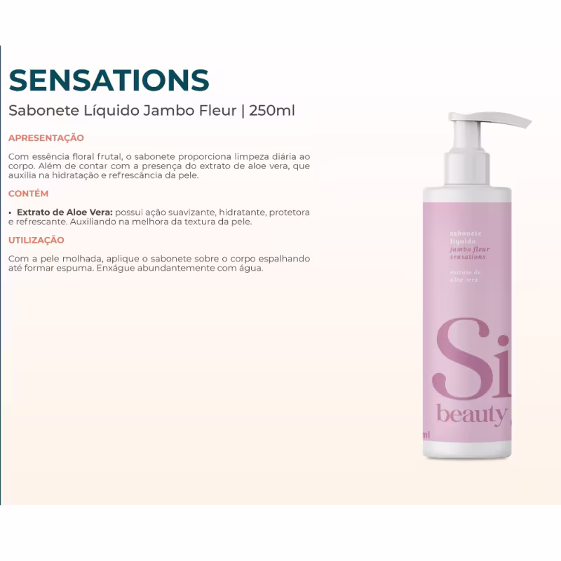 Sabonete Líquido Jambo Fleur 250ml