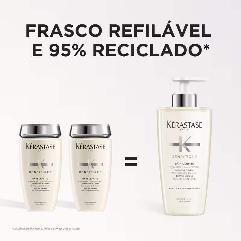 Kérastase Densifique Bain Densité Refilável - Shampoo 500ml
