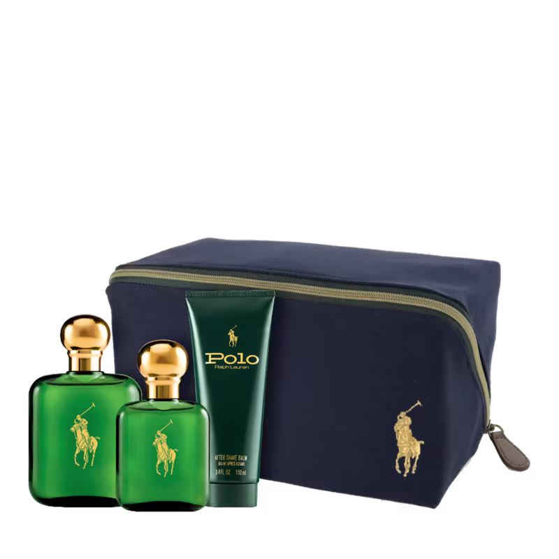 Conjunto Polo Green Ralph Lauren Masculino - Eau de Toilette 118ml + Eau de Toilette 59ml + Pós-Barba 100ml