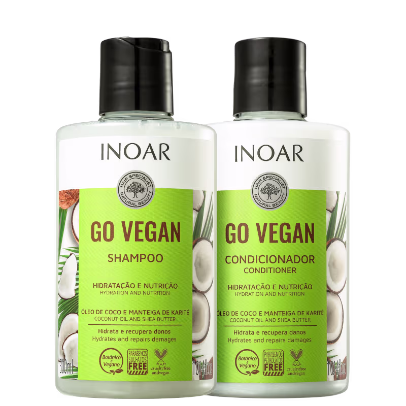 Kit Inoar Go Vegan Duo (2 Produtos) 