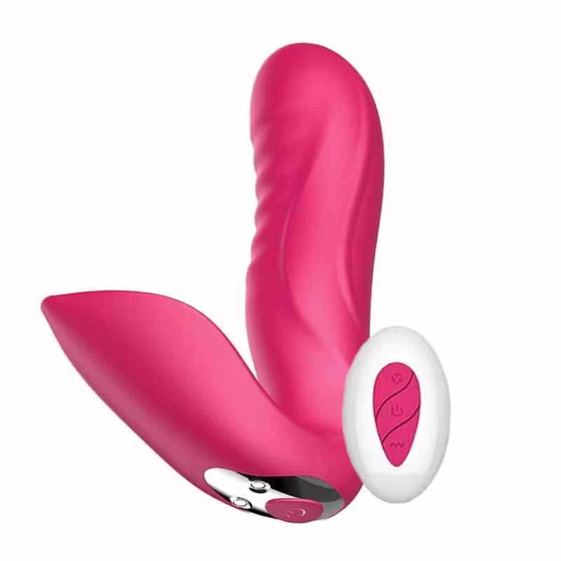 Vibrador Pulsador Estilo Vai e Vem Ponto G e Estimulo Clitóris com Controle Remoto