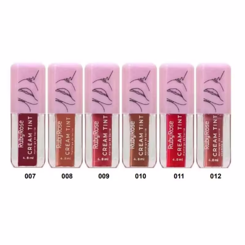 As seis cores do Cream Tint Ruby Rose