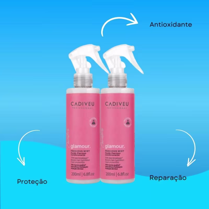 Cadiveu Profissonal Glamour Kit 2 Fluído Precioso 200ml