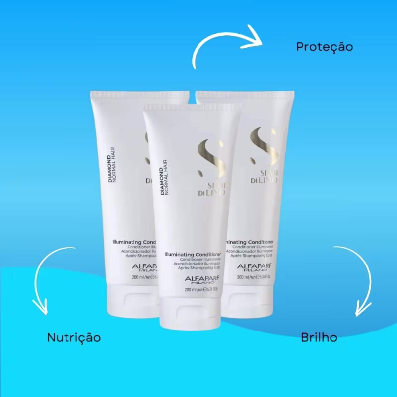 Kit Alfaparf Club Trio Mask Semi di Lino Diamond (3 Unidades)