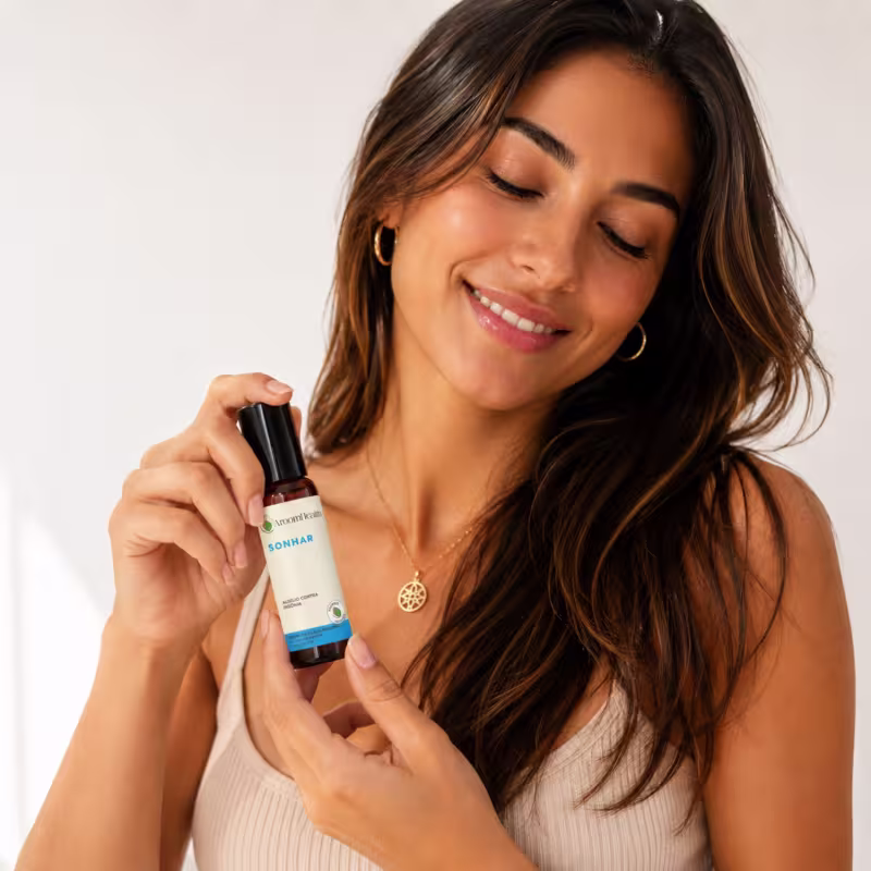 Blend de óleos essenciais Sonhar 10 ml roll-on - Fórmula Exclusiva