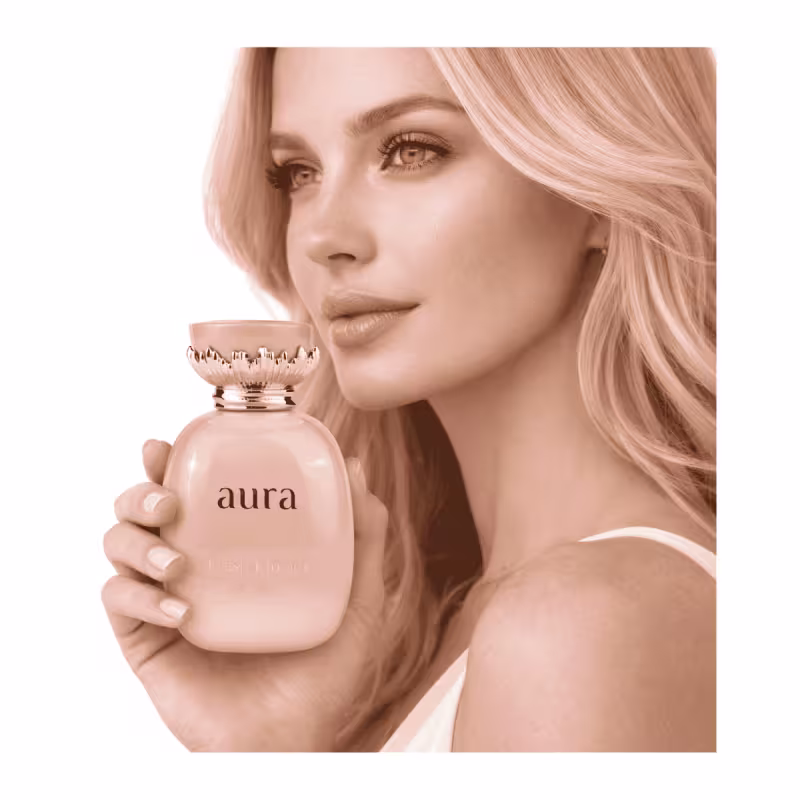 Perfume Khadlaj Aura Crisp Flower EDP 100ml Floral Fresco