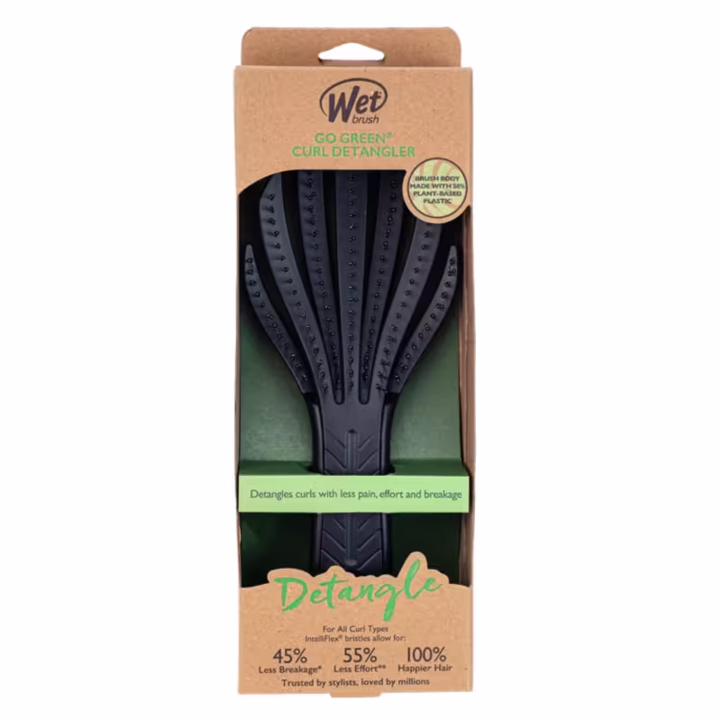 ESCOVA DE CABELO DESEMBARAÇADORA DE CACHOS TIPO POLVO PRETA WETBRUSH - KEUNE