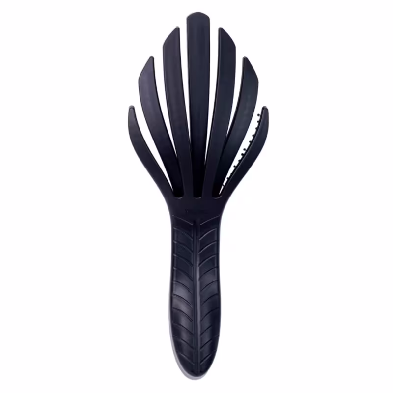 ESCOVA DE CABELO DESEMBARAÇADORA DE CACHOS TIPO POLVO PRETA WETBRUSH - KEUNE
