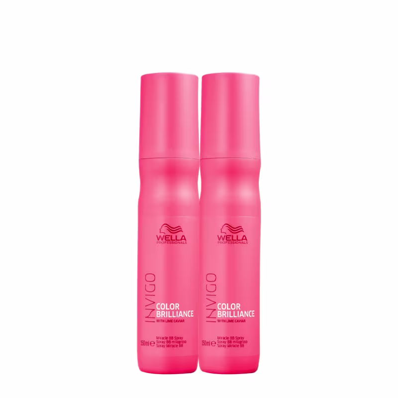 Kit Wella Professionals Invigo Color Brilliance Miracle BB Spray, 2 unidades.