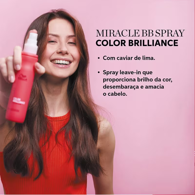 Kit Wella Professionals Invigo Color Brilliance Miracle BB Spray, 2 unidades.