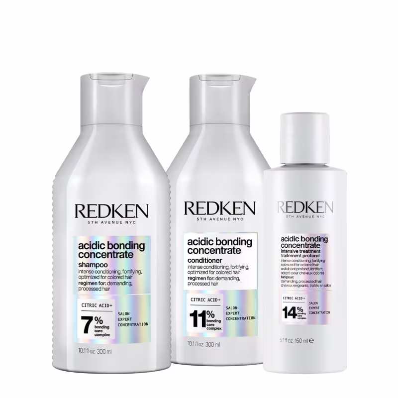 Kit Redken Acidic Bonding Concentrate Pré Duo (3 produtos)