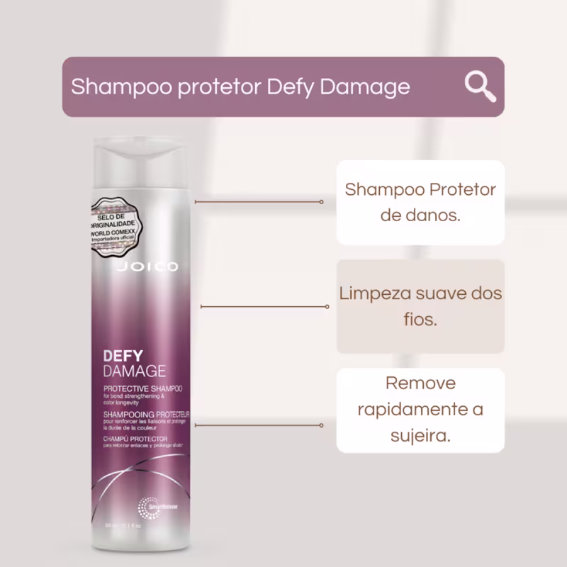Kit Joico Defy Damage Protective Duo Leave-in (3 produtos)